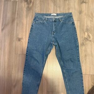 Zara Women's Blue Flare Jeans